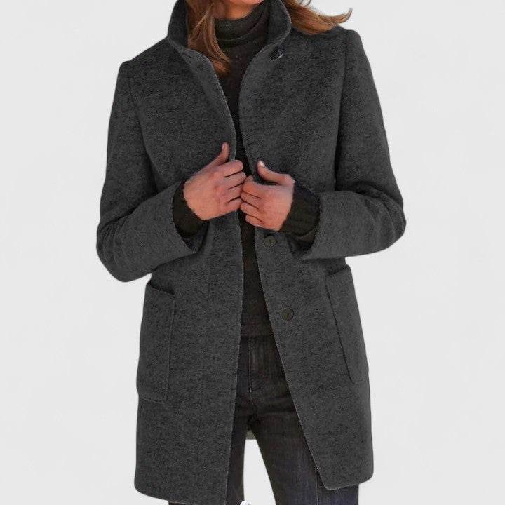 Elena™ | Elegant Women’s Wool Coat
