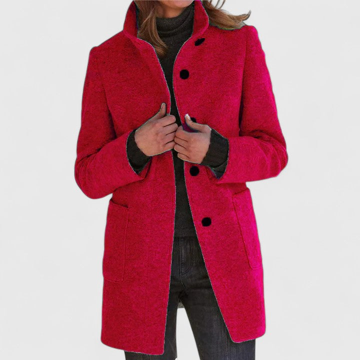 Elena™ | Elegant Women’s Wool Coat