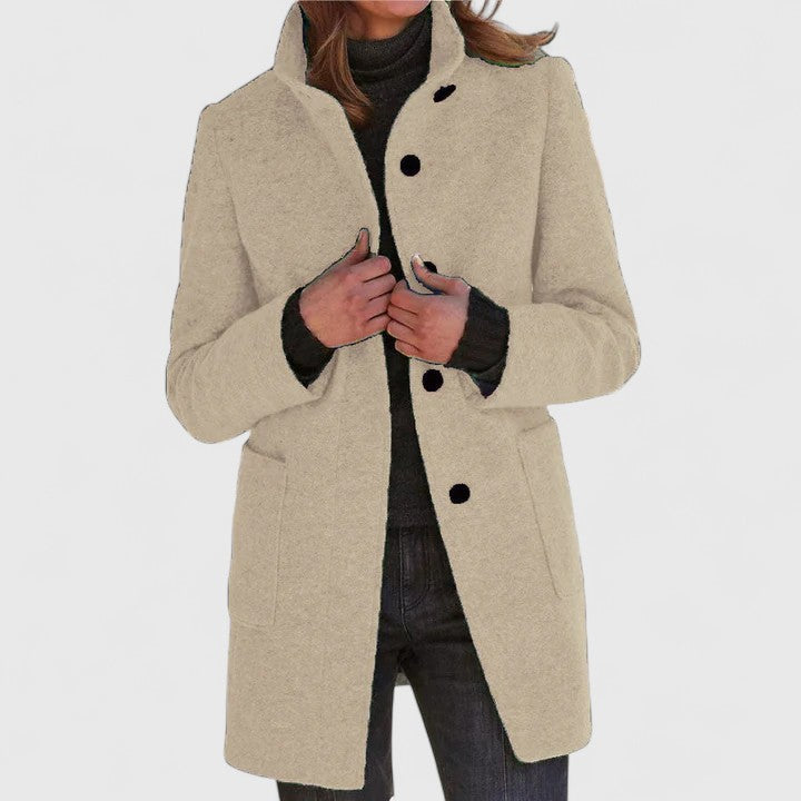 Elena™ | Elegant Women’s Wool Coat