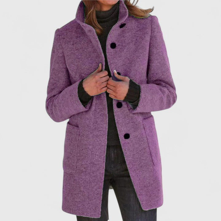 Elena™ | Elegant Women’s Wool Coat