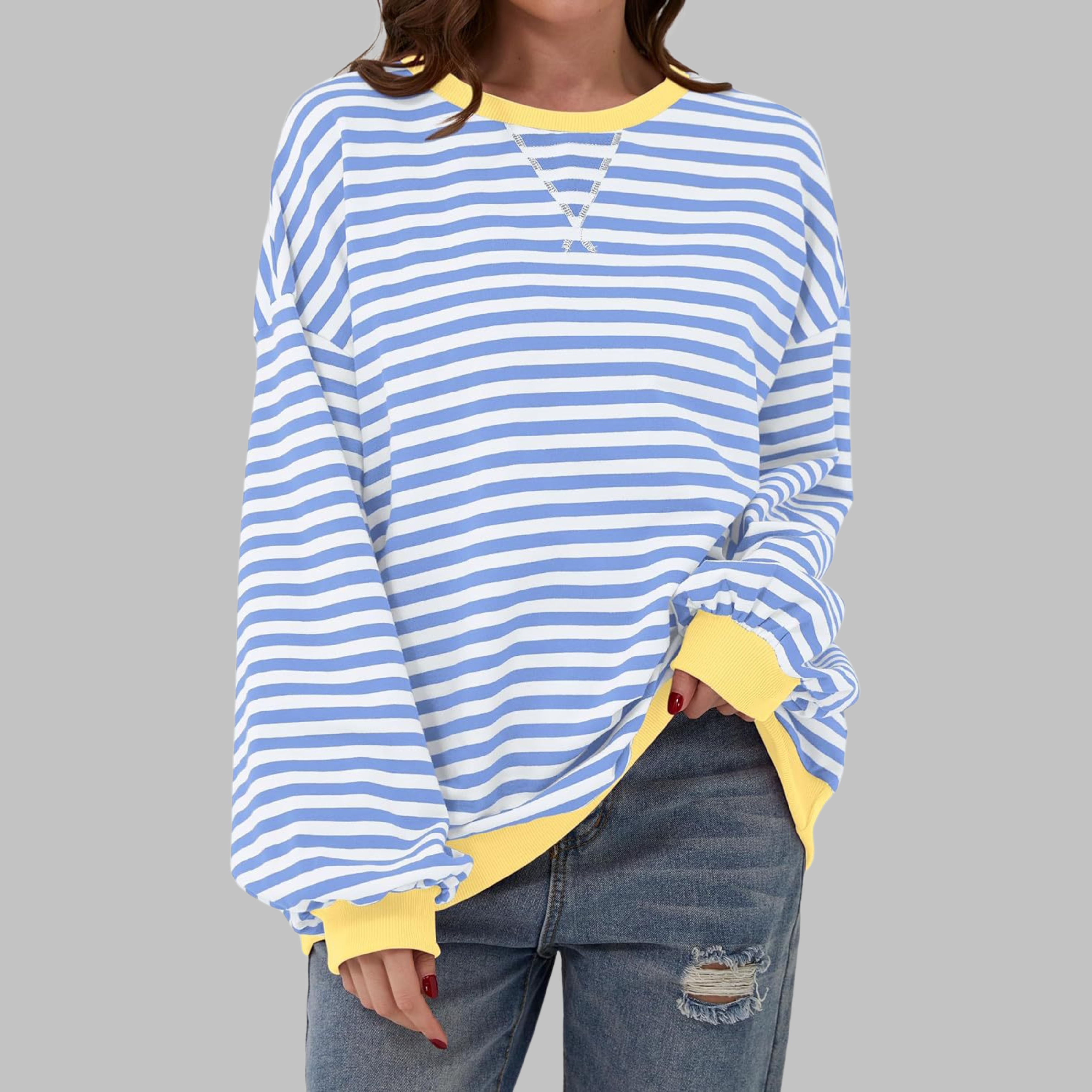 Vivienne™ | Striped Women’s Sweater