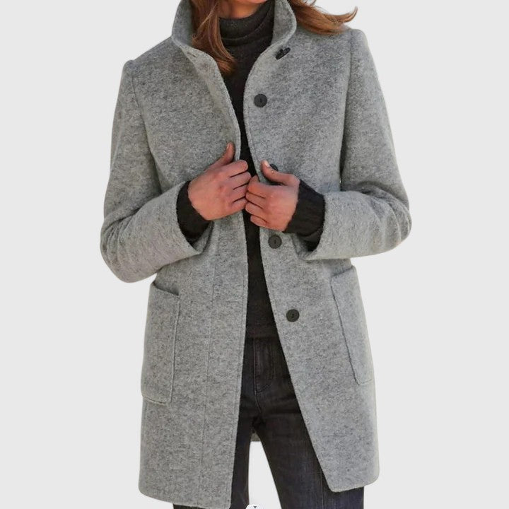 Elena™ | Elegant Women’s Wool Coat