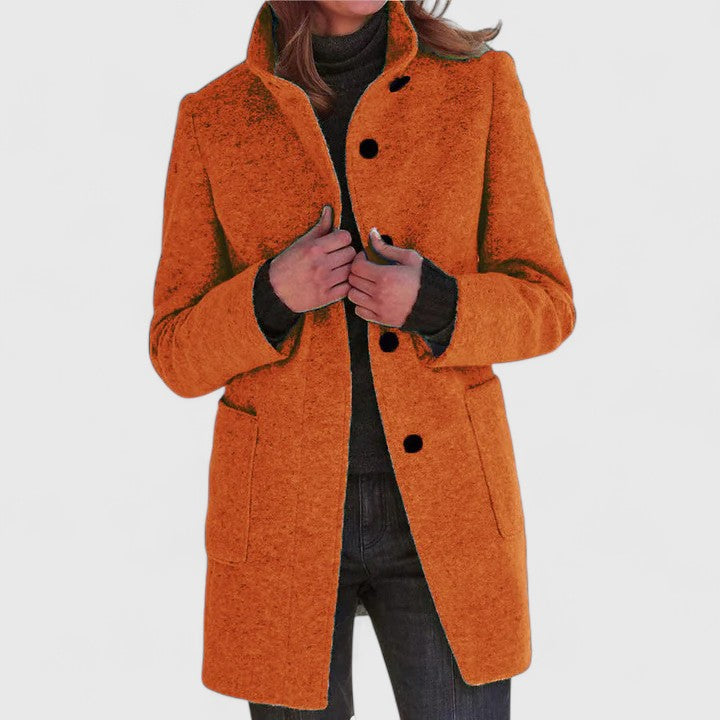 Elena™ | Elegant Women’s Wool Coat