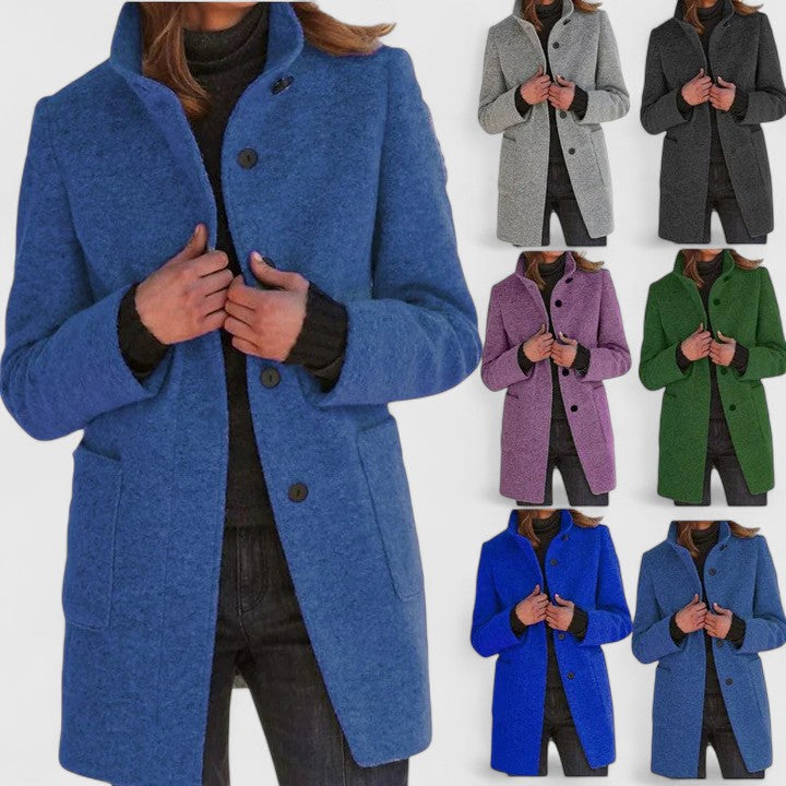 Elena™ | Elegant Women’s Wool Coat