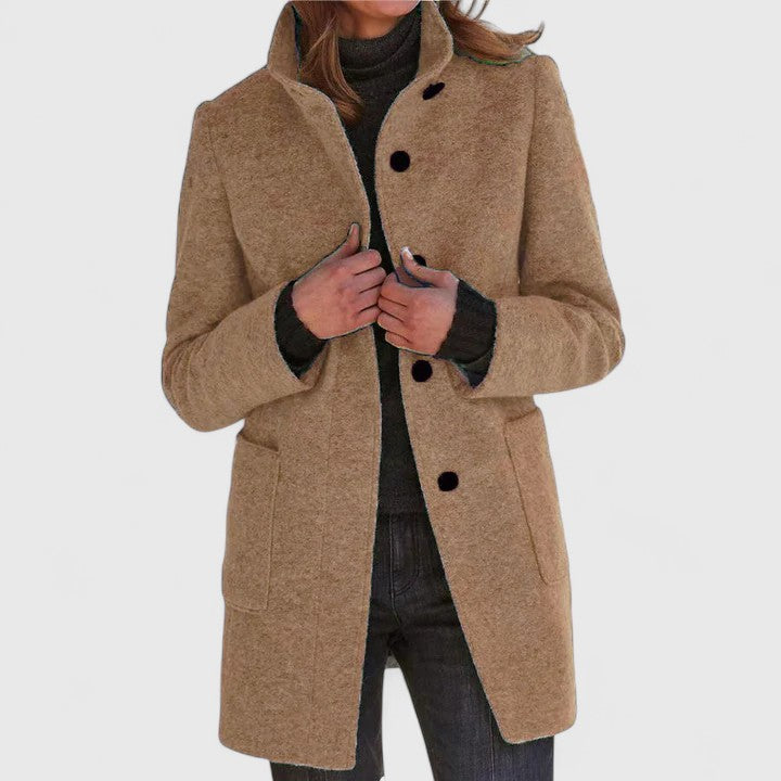 Elena™ | Elegant Women’s Wool Coat