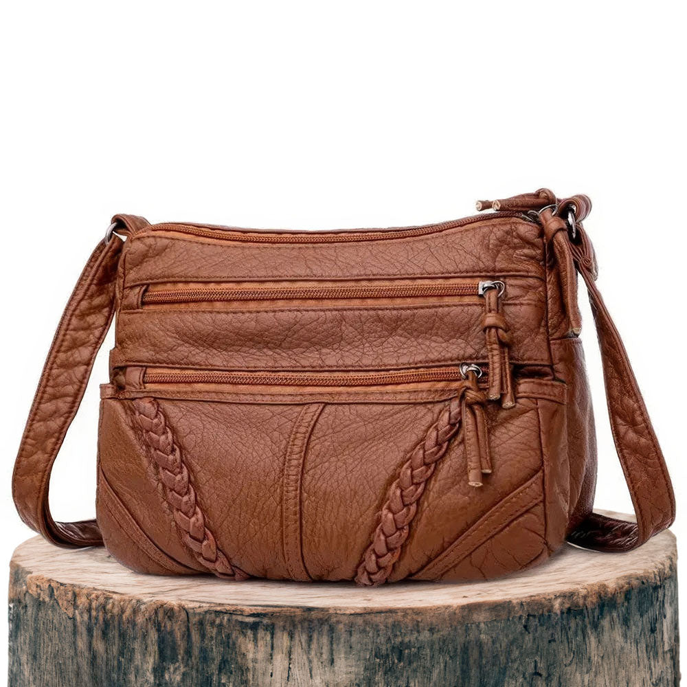 Amara™ | Genuine Leather Crossbody Bag