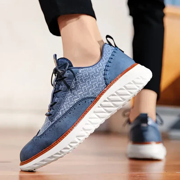 Ridge Oxford Leather Sneakers