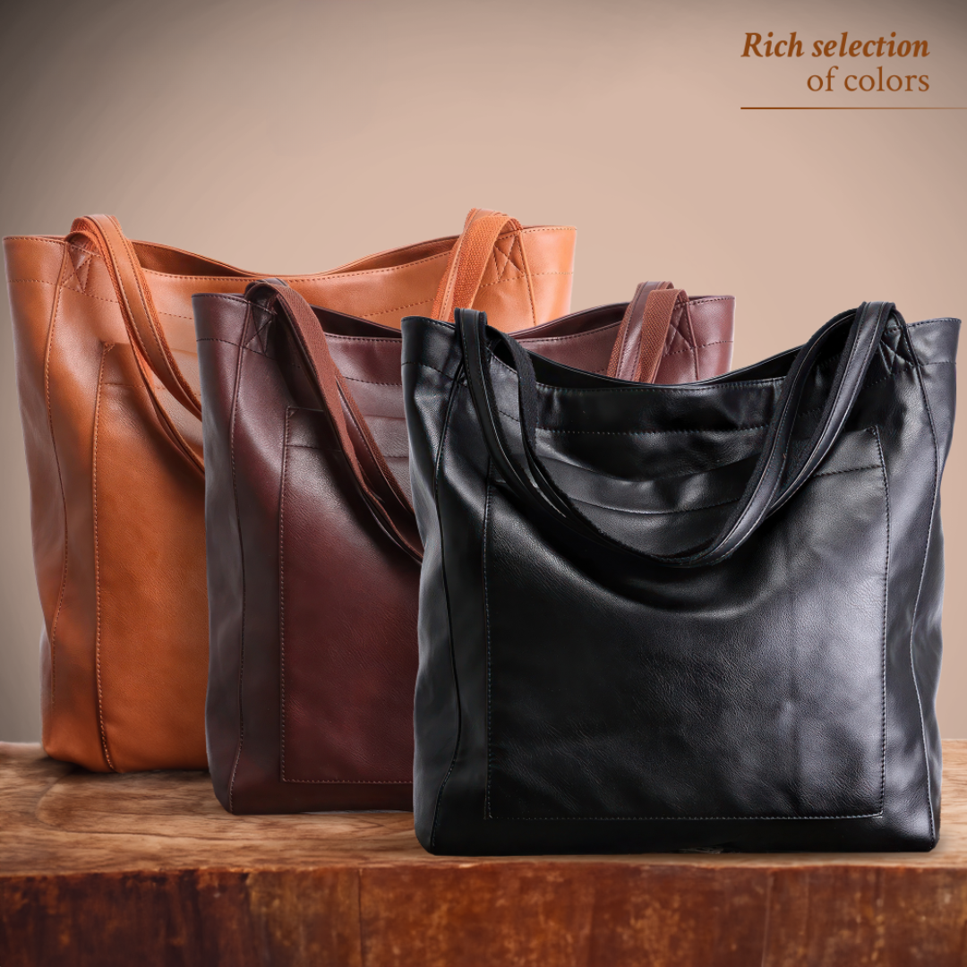 Marina™ | Genuine Leather Tote Bag