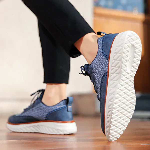 Ridge Oxford Leather Sneakers