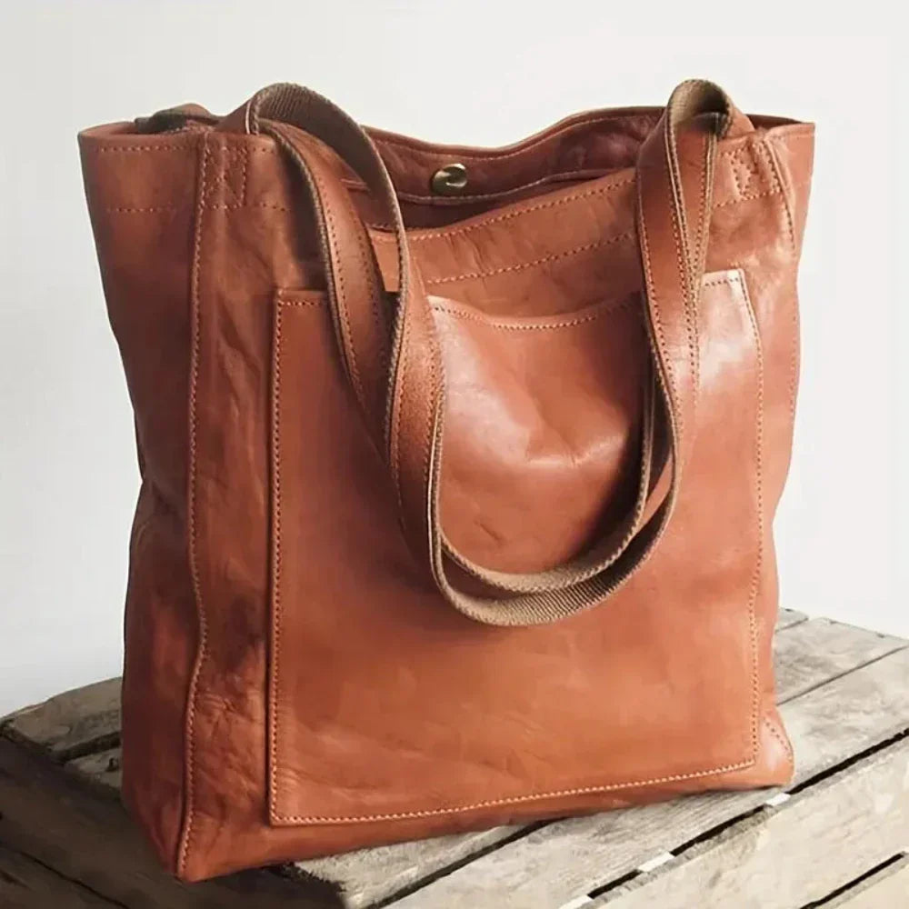 Marina™ | Genuine Leather Tote Bag