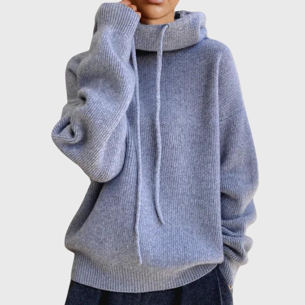 Annelie | Cozy sweater with a wide turtleneck