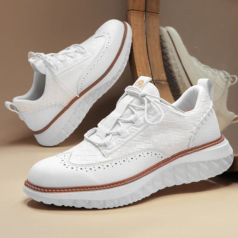 Ridge Oxford Leather Sneakers