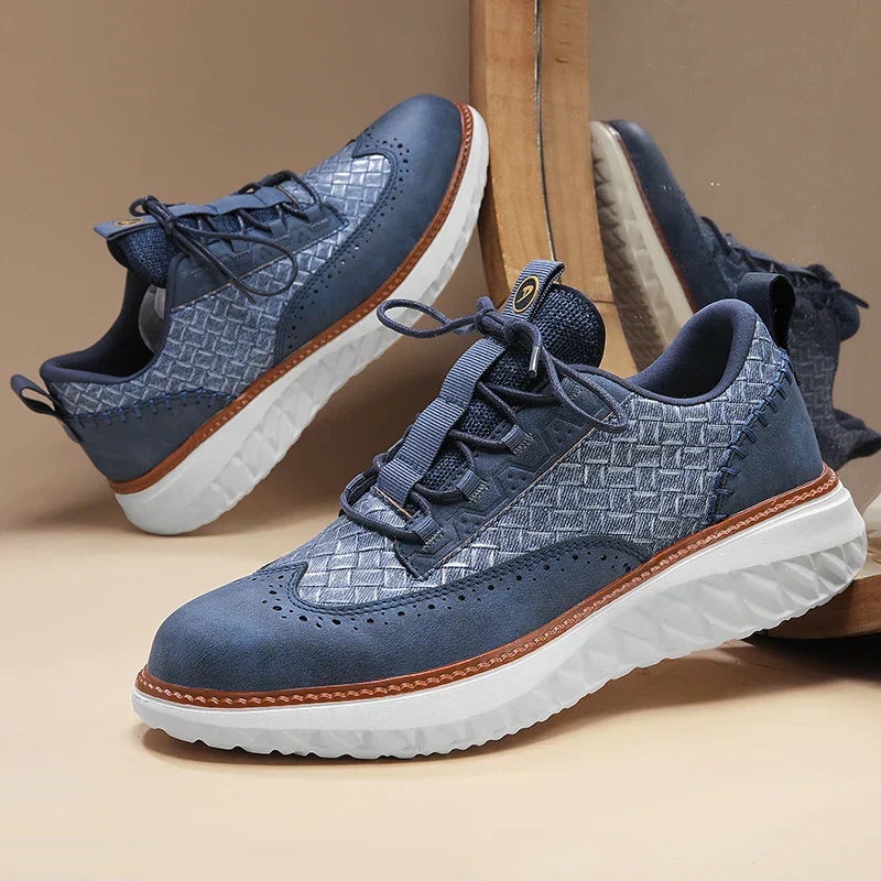 Ridge Oxford Leather Sneakers