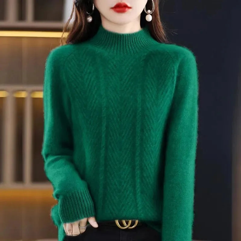 Suzanne | Structured cashmere-blend sweater design