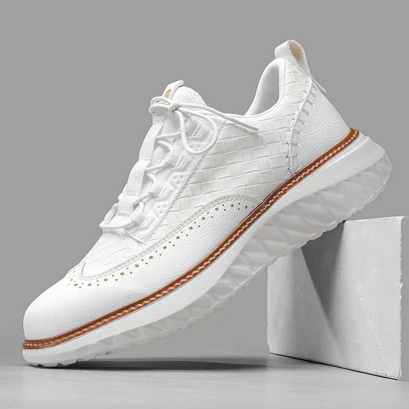 Ridge Oxford Leather Sneakers