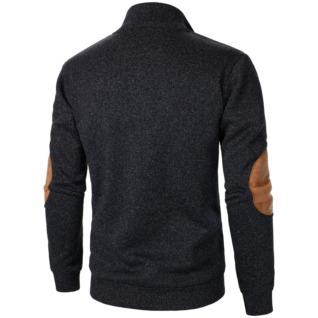 René | Knit Sweater with Suede Details