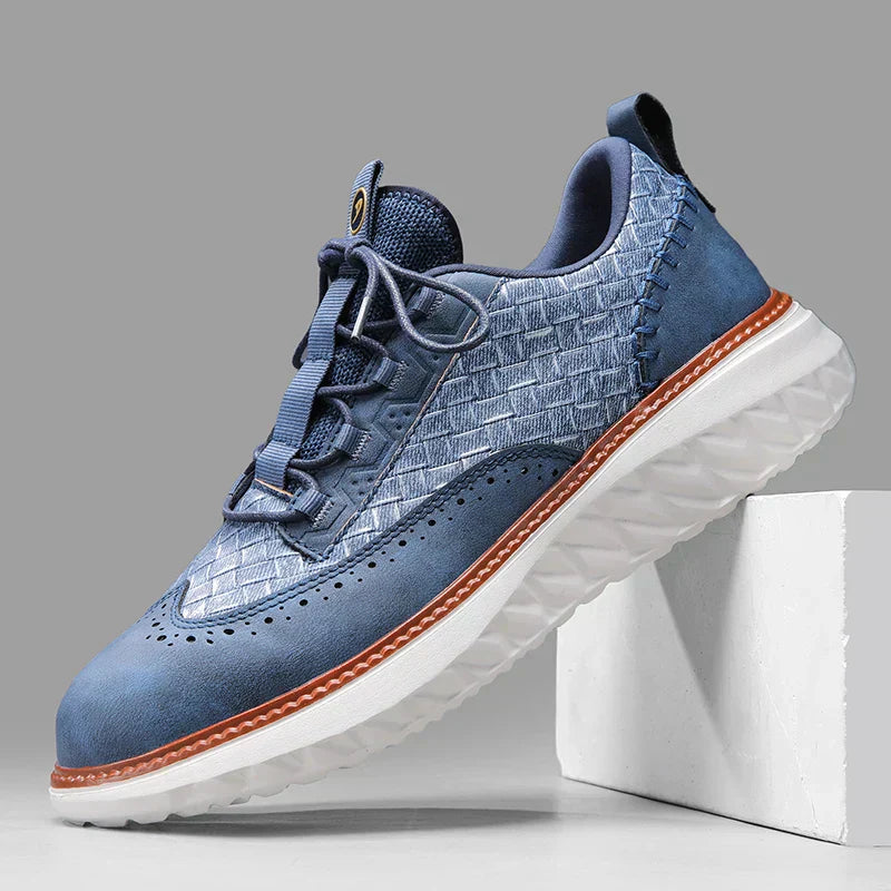 Ridge Oxford Leather Sneakers
