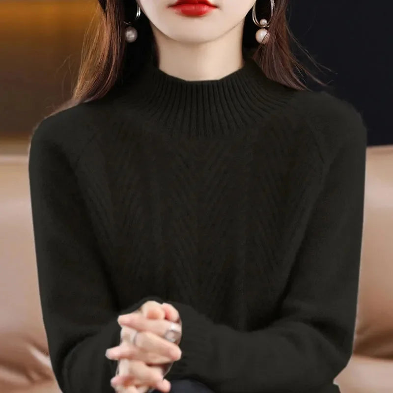 Suzanne | Structured cashmere-blend sweater design