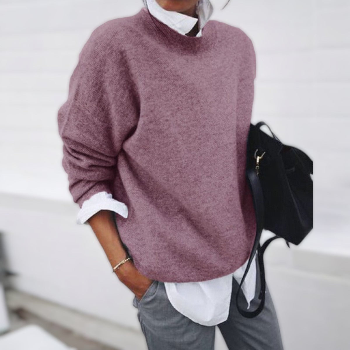 Maëlle | Soft cashmere sweater for women