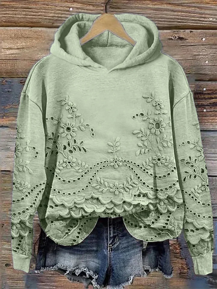 Rosalie™ | Floral Lace Hoodie