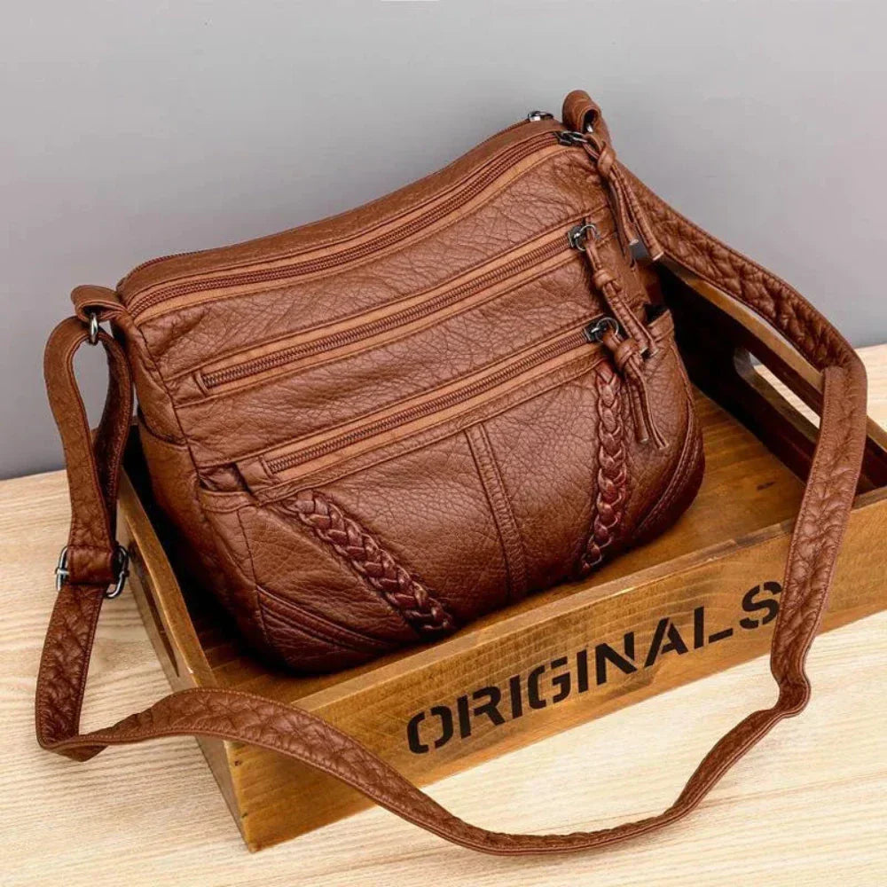 Amara™ | Genuine Leather Crossbody Bag