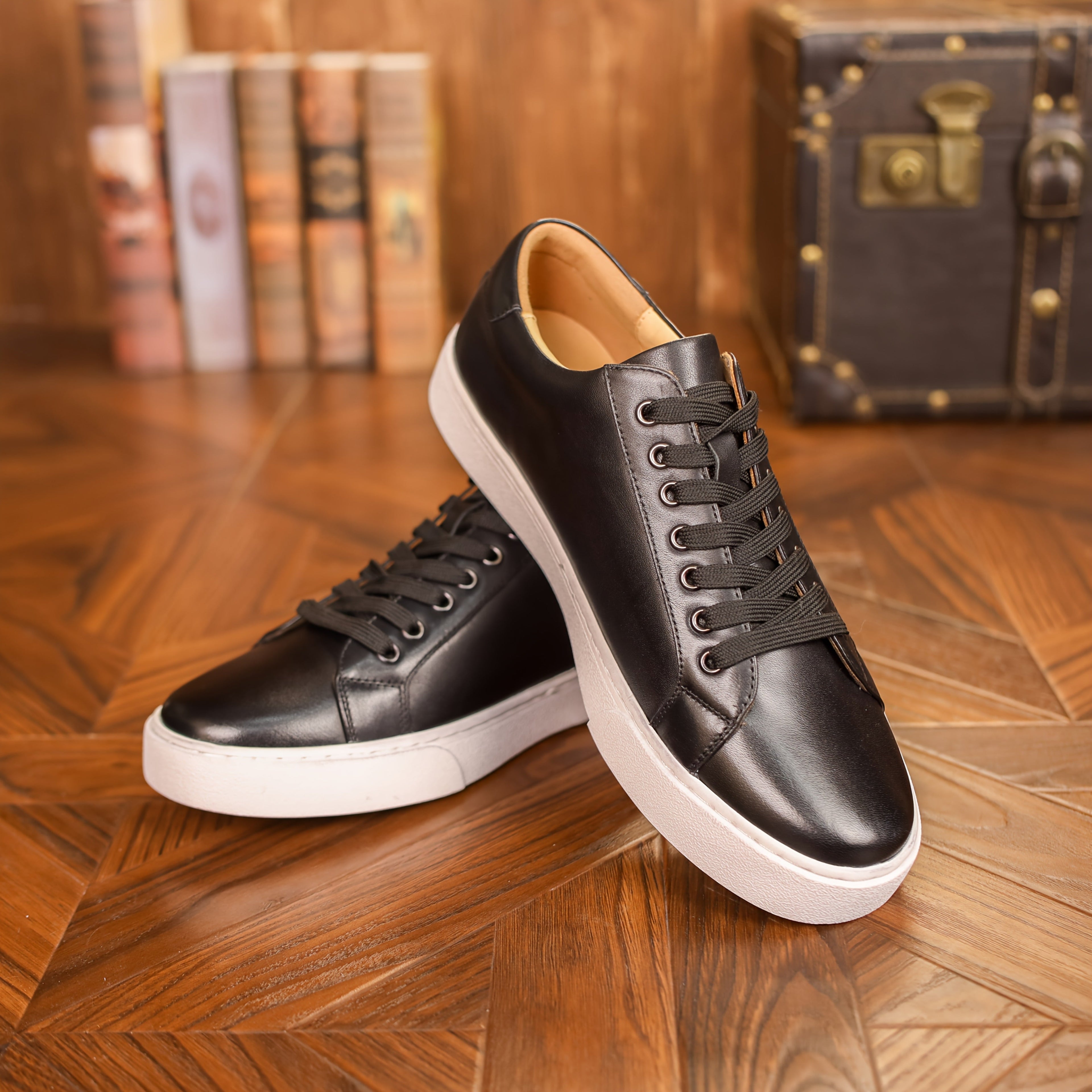Low Leather Shoes for Men