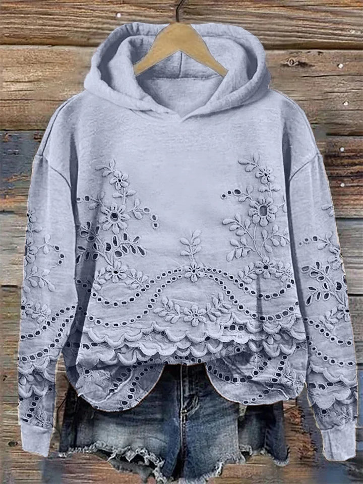 Rosalie™ | Floral Lace Hoodie