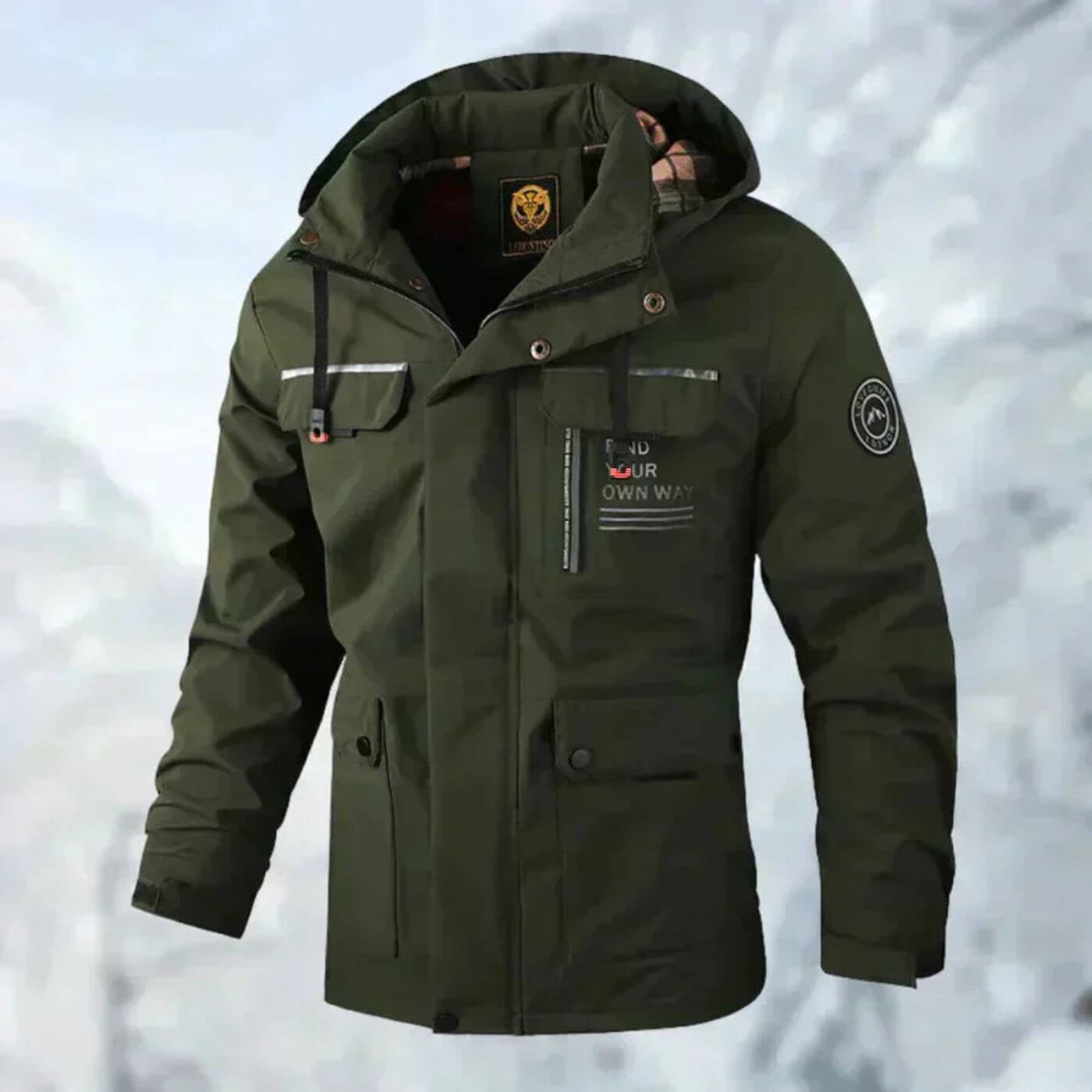 Arvid | Weatherproof Hooded Utility Jacket