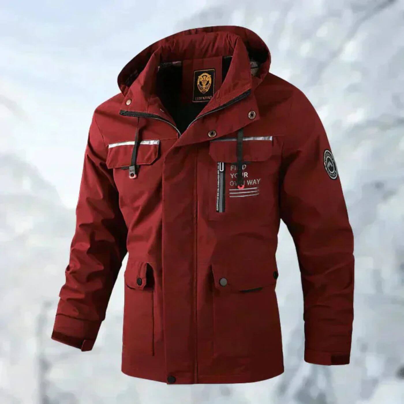 Arvid | Weatherproof Hooded Utility Jacket