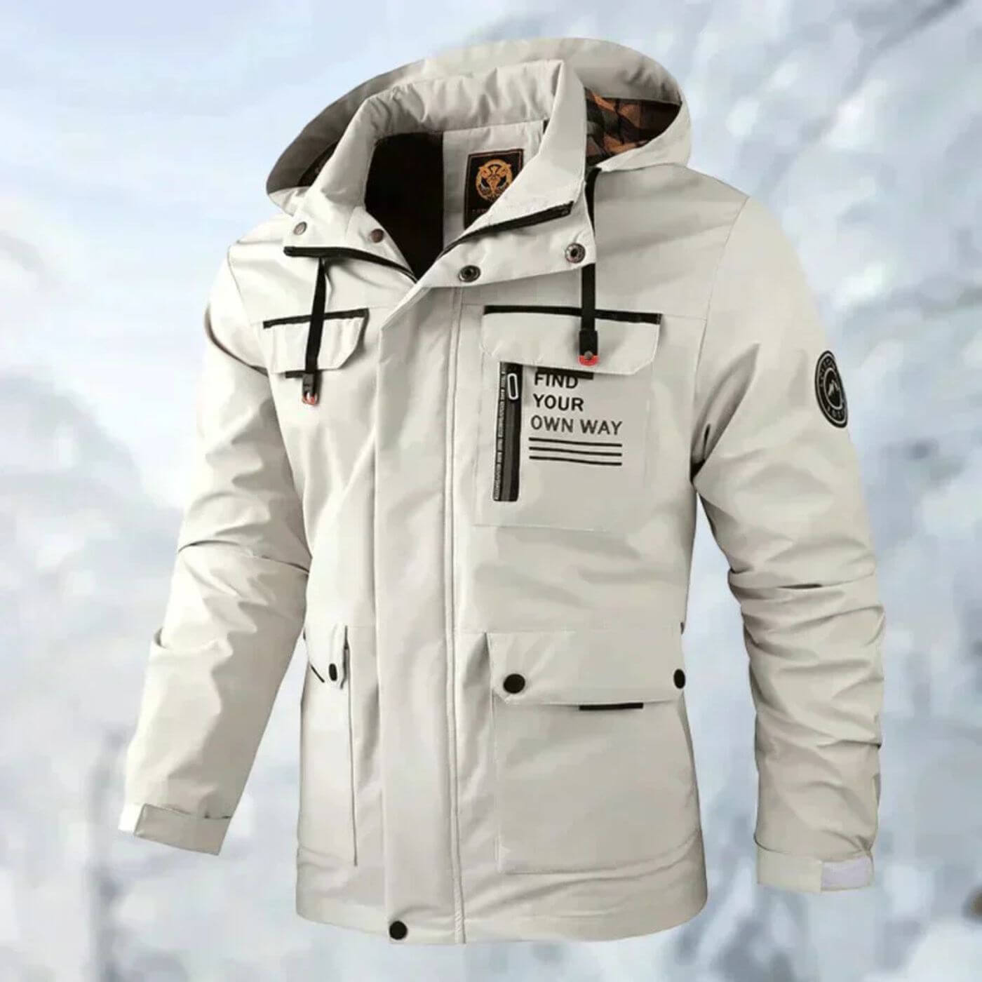 Arvid | Weatherproof Hooded Utility Jacket