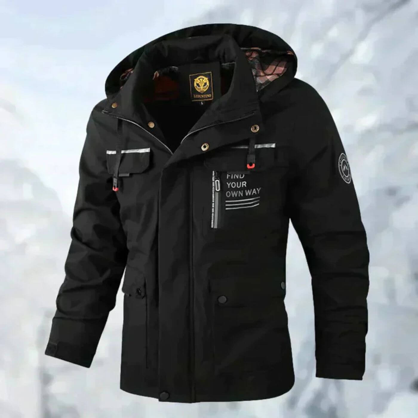 Arvid | Weatherproof Hooded Utility Jacket